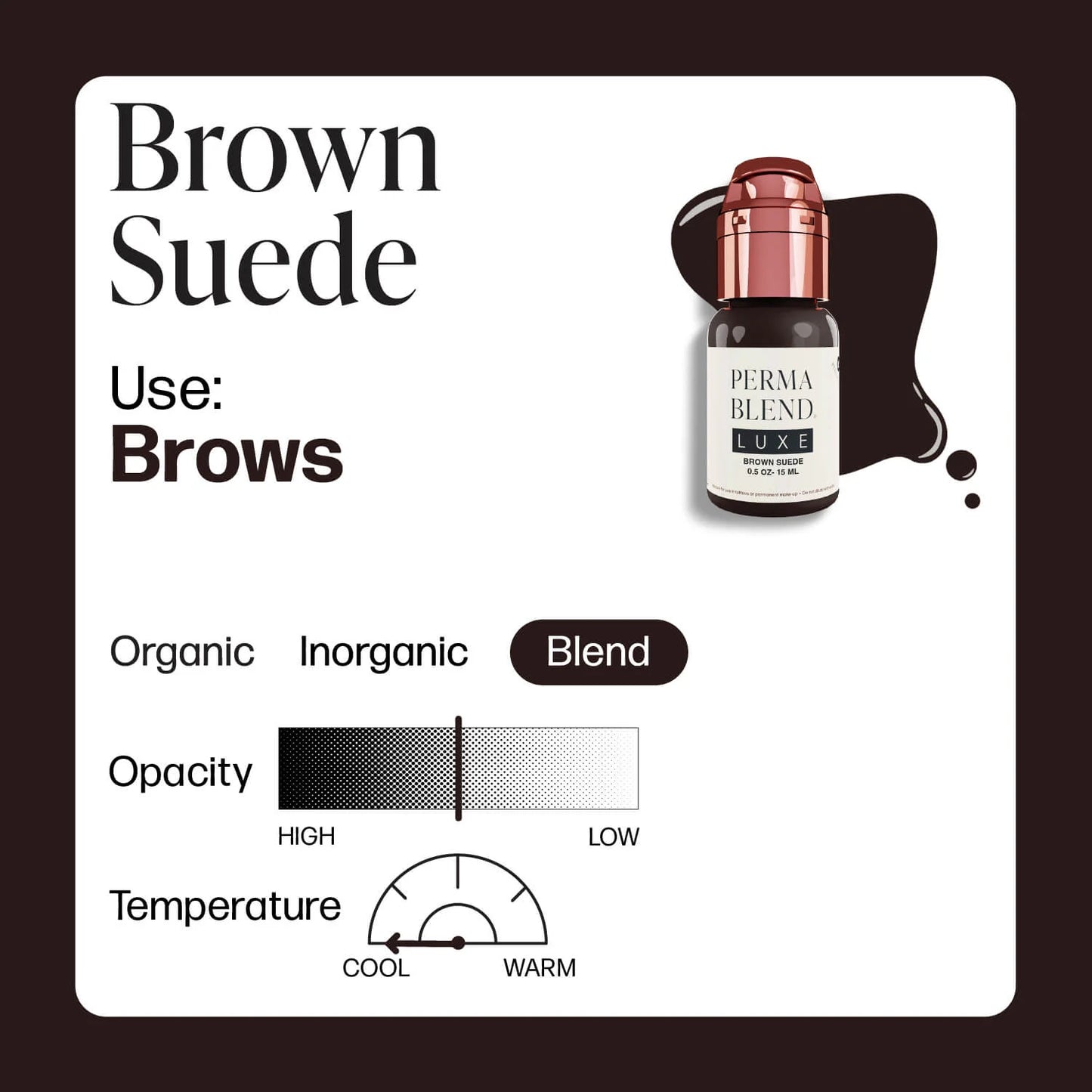 Brown Suede - 15 ml - Permablend LUXE