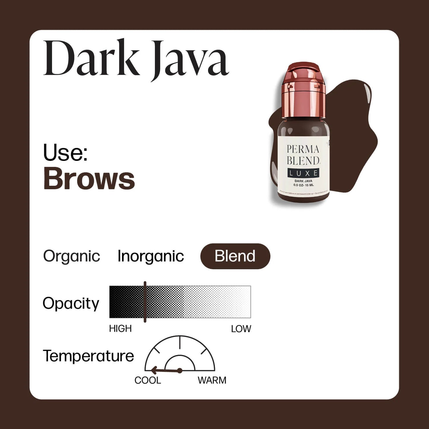 Dark Java - 15 ml - Permablend LUXE