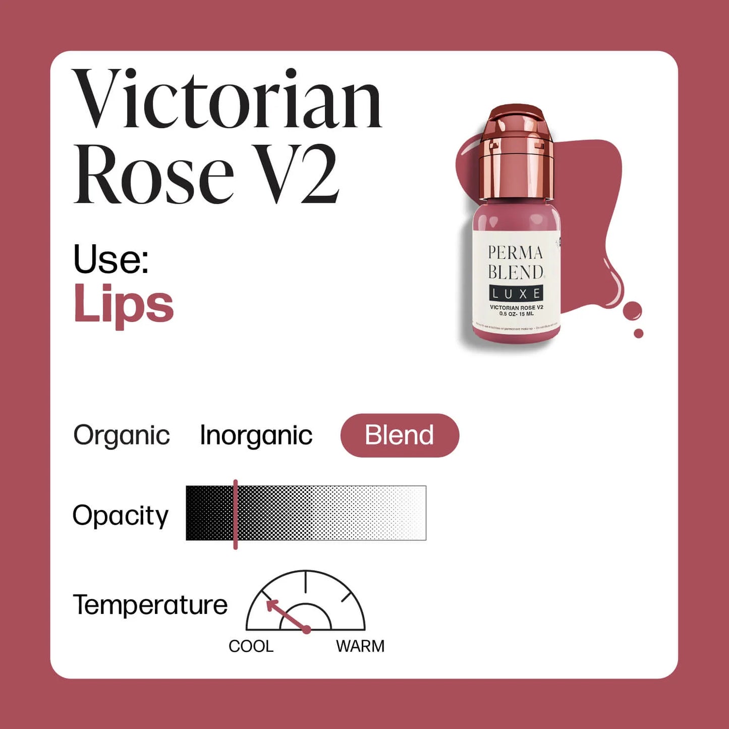 Victorian Rose - 15 ml - Permablend LUXE